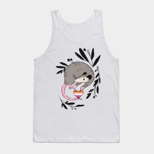 Lesbian Pride Possum Tank Top